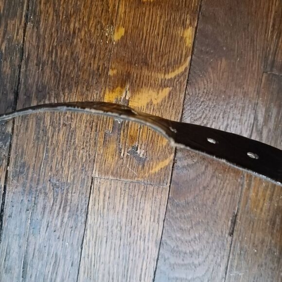 Vintage Morris Moskowitz Black Patent Leather belt - Picture 12 of 16